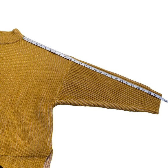 Topshop Oversized Slouchy Relaxed Fit Drop Shoulder Cozy Mock Neck Sweater 4-6 - Picture 8 of 15